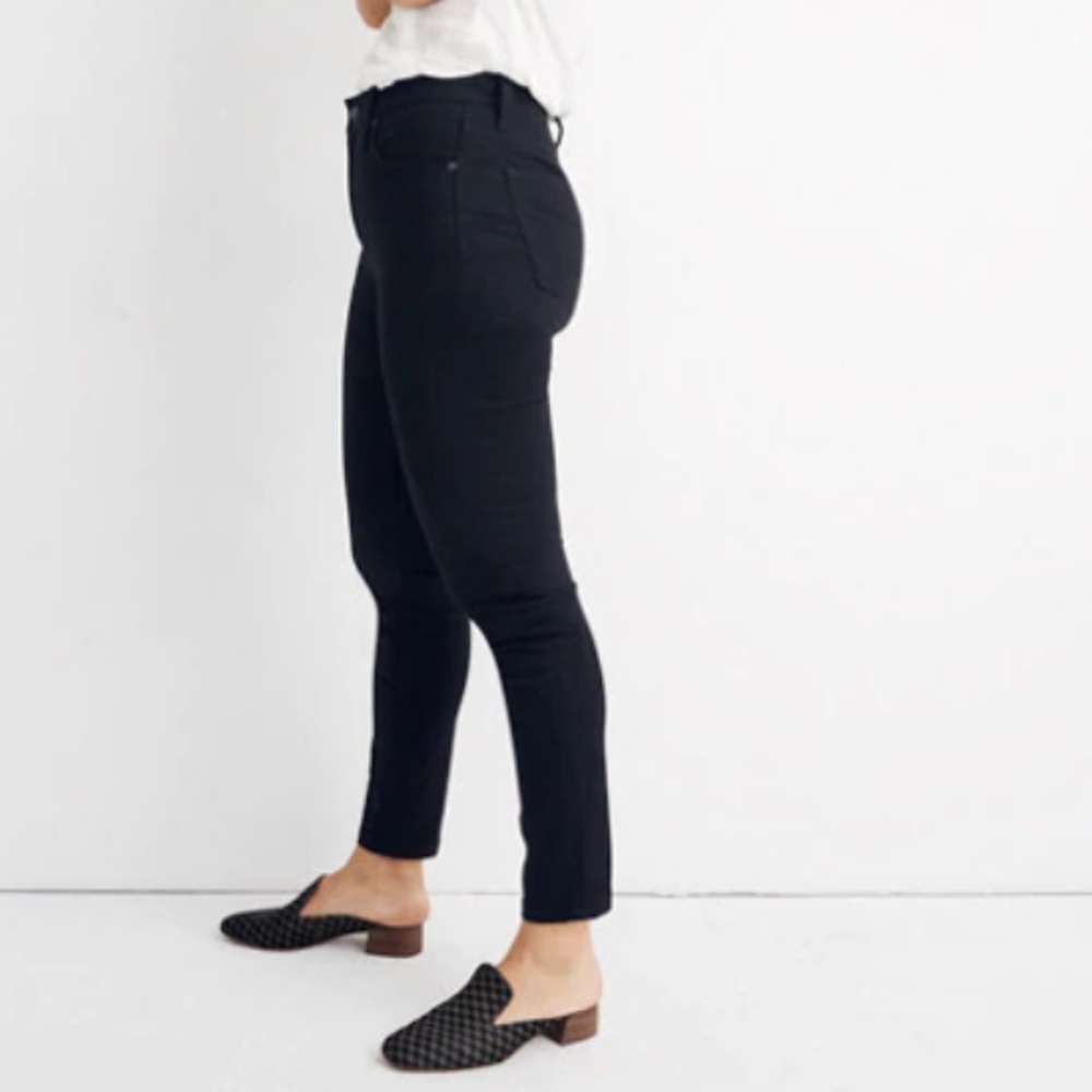 Madewell 9" High Rise Black Jeans: Size 26